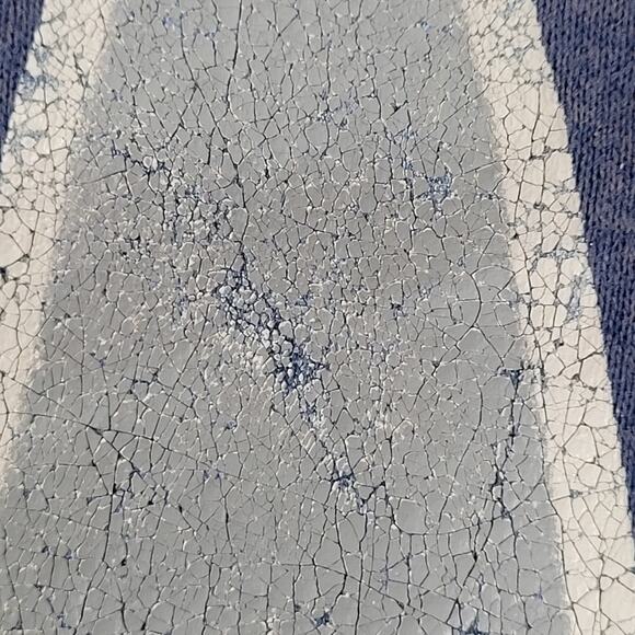 Vintage 90s YALE University Sweatshirt Womens Large 23x24 Faded Blue - Picture 12 of 15